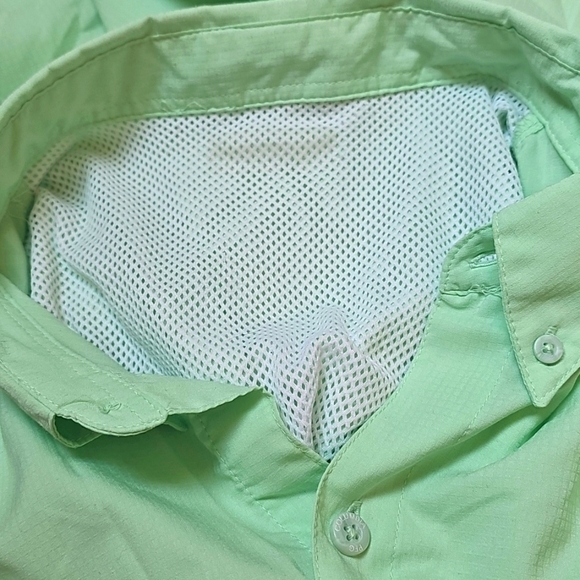 Columbia PFG OMNI-SHADE Mens 2XL UPF 30+ Tamiami II Fishing Shirt Long Sleeve - Picture 3 of 16